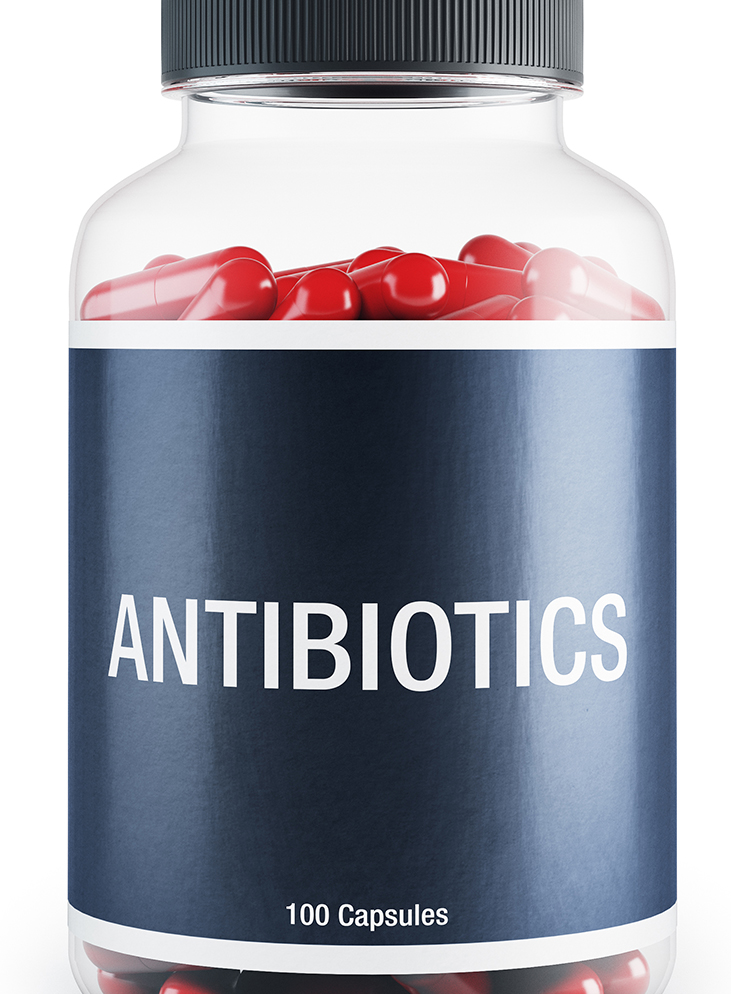 Antibiotics bottle
